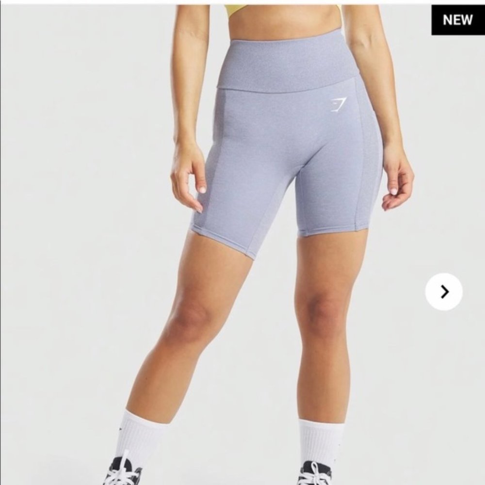 NWT - Gymshark Sol Lift Shorts - Blue Small